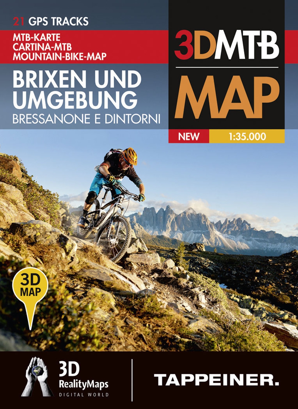 Bressanone e dintorni-Brixen und umgebung. Cartina topografica 1:35000. Con panoramiche 3D. Ediz. bilingue Bressanone e dintorni-Brixen und umgebung. Cartina topografica 1:35000. Con panoramiche 3D. Ediz. bilingue