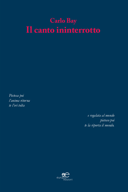 Il canto ininterrotto Il canto ininterrotto