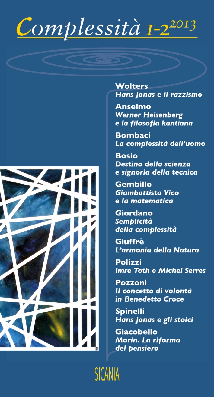 Complessità (2013) vol. 1-2 Complessità (2013) vol. 1-2
