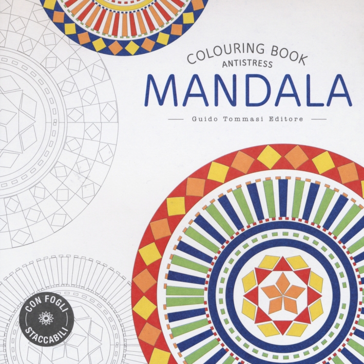 Mandala. Colouring Book Antistress Mandala. Colouring Book Antistress