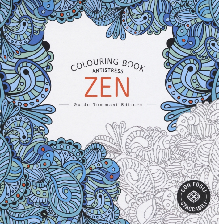 Zen. Colouring Book Antistress. Zen. Colouring Book Antistress.