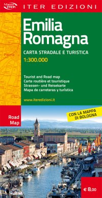 Emilia Romagna. Carta stradale e turistica 1:300.000. Ediz. multilingue