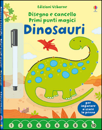 Dinosauri. Disegno e cancello. Primi punti magici. Ediz. illustrata. Con gadget Dinosauri. Disegno e cancello. Primi punti magici. Ediz. illustrata. Con gadget
