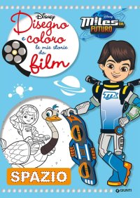 Disegno e coloro le mie storie da film. Spazio. Miles dal futuro