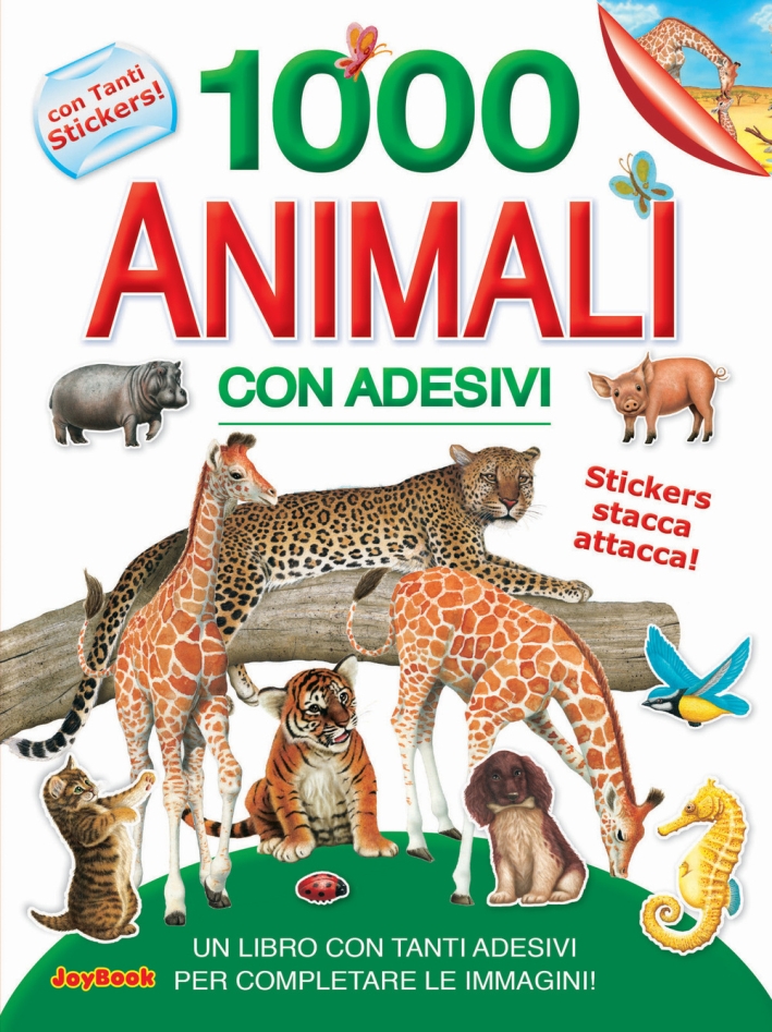 1000 animali con adesivi. Ediz. illustrata 1000 animali con adesivi. Ediz. illustrata