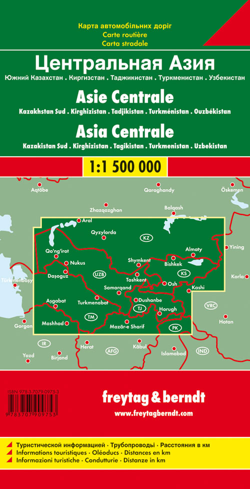 Asia centrale 1:500.000 Asia centrale 1:500.000