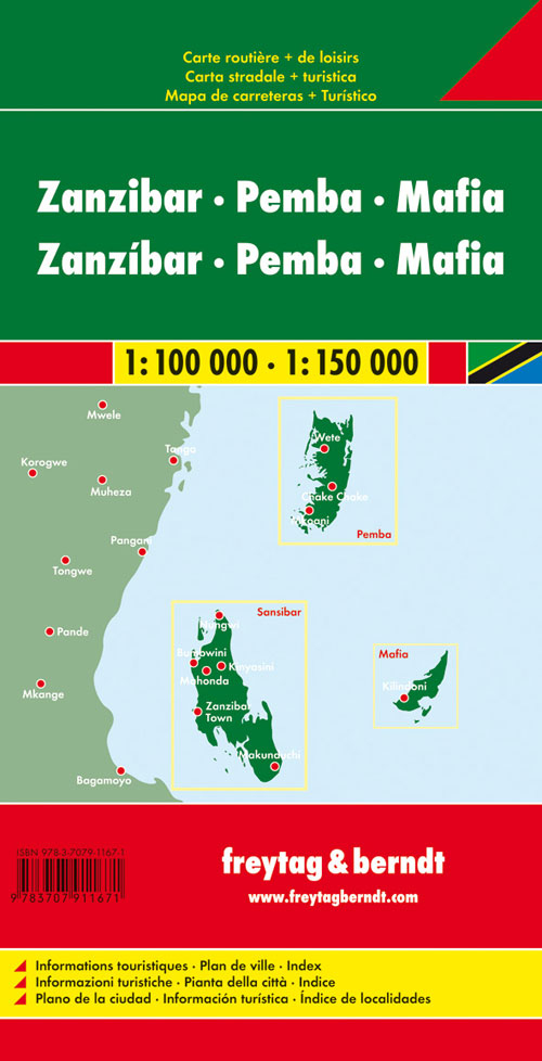 Zanzibar. Pemba. Mafia 1:100.000 Zanzibar. Pemba. Mafia 1:100.000