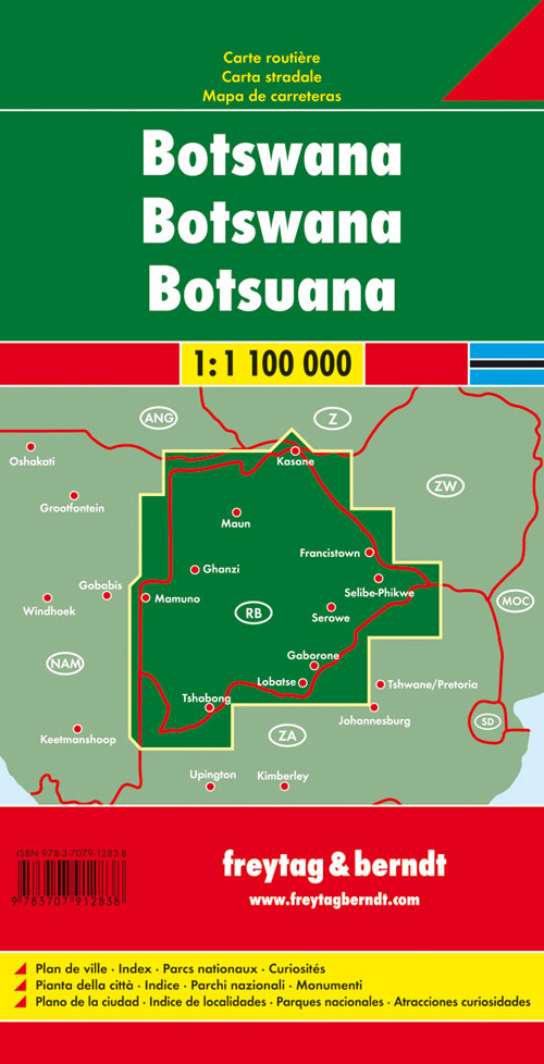 Botswana 1:1.100.000 Botswana 1:1.100.000