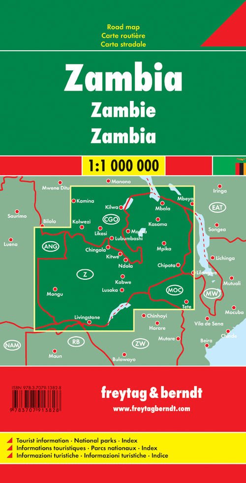 Zambia 1:1.000.000 Zambia 1:1.000.000