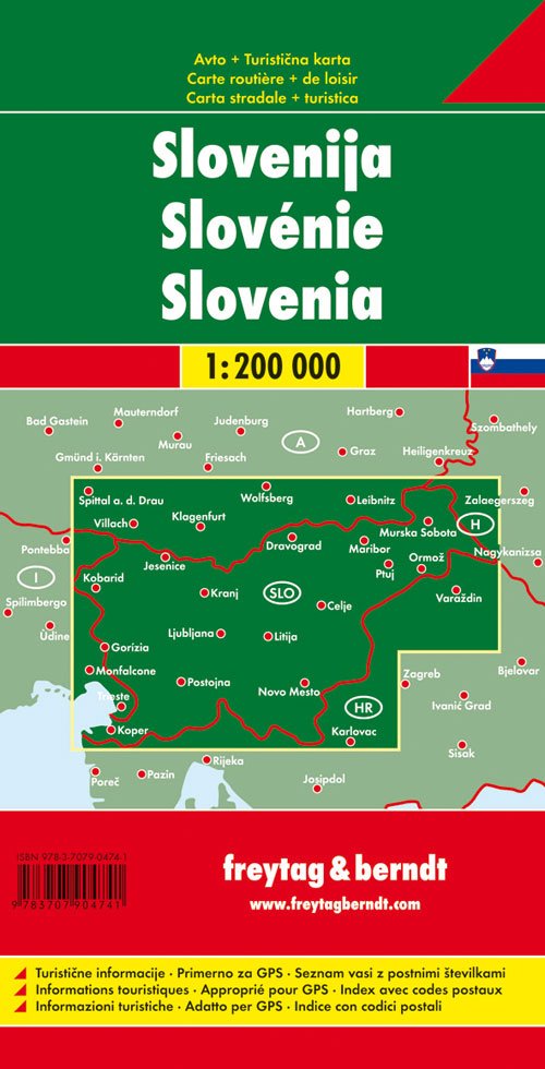 Slovenia 1:200.000 Slovenia 1:200.000