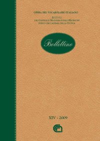 Bollettino dell'opera del vocabolario italiano. Vol. 14