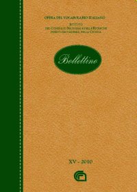 Bollettino dell'opera del vocabolario italiano. Vol. 15