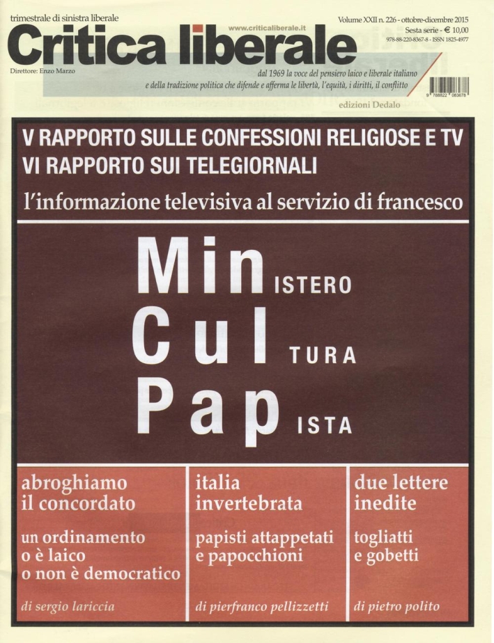 Critica liberale (2016). Vol. 226 Critica liberale (2016). Vol. 226