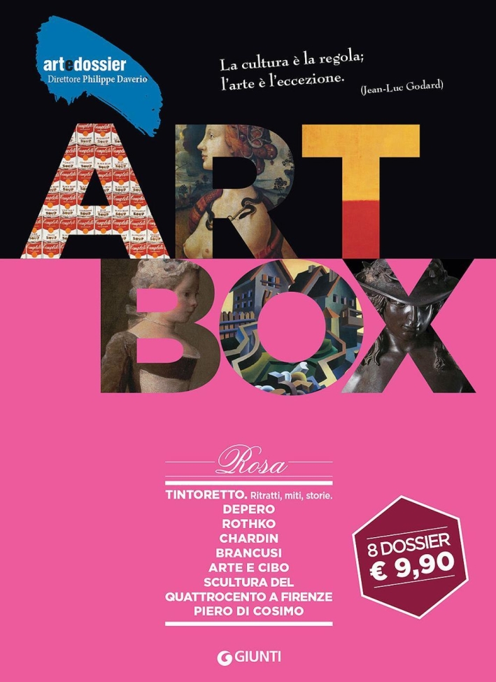 Dossier d'art. Box rosa: Tintoretto. RitrattiDeperoRothkoChardinBrancusiArte e ciboScultura del Quattrocento a FirenzePiero di Cosimo Dossier d'art. Box rosa: Tintoretto. RitrattiDeperoRothkoChardinBrancusiArte e ciboScultura del Quattrocento a FirenzePiero di Cosimo