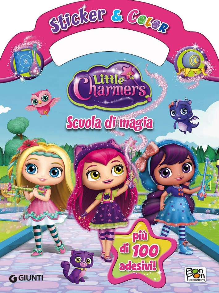Scuola di magia. Little Charmers. Sticker & color. Con adesivi. Ediz. illustrata Scuola di magia. Little Charmers. Sticker & color. Con adesivi. Ediz. illustrata