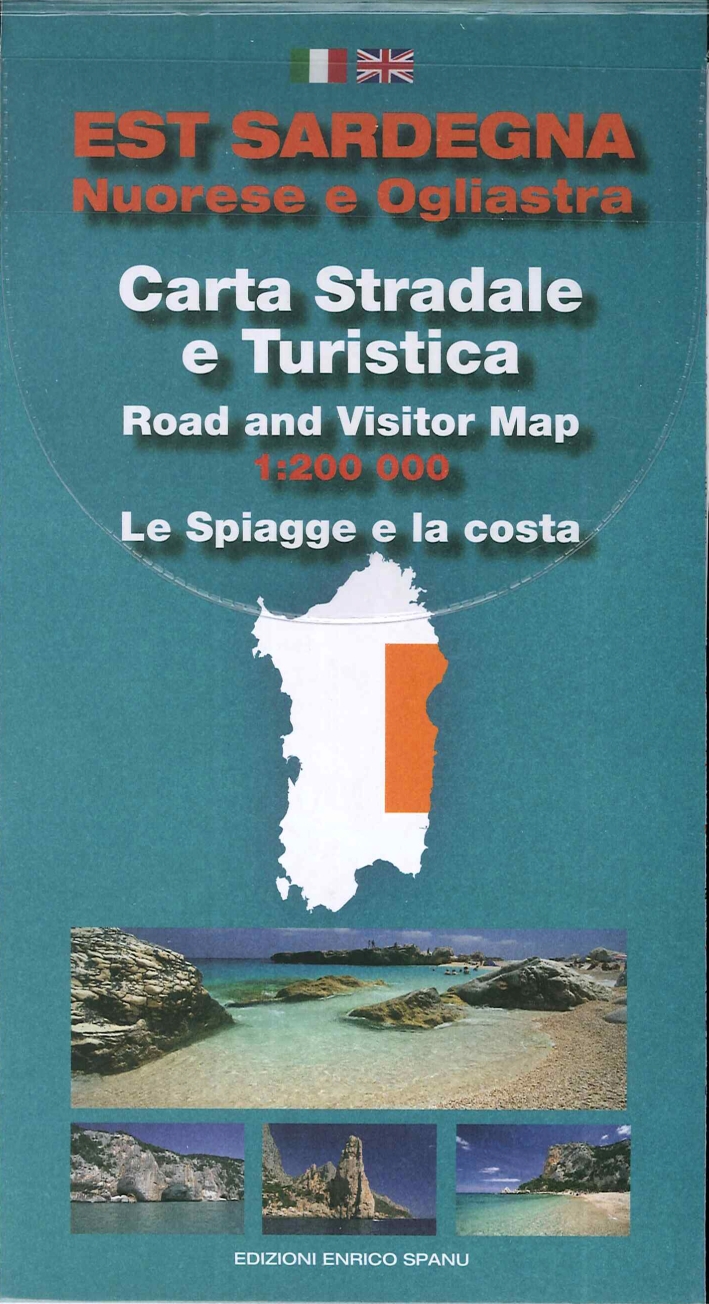 Cartina Est Sardegna Stradale e Turistica (Con Oltre 30 Schede Spiagge con Descrizione It e En e Foto) Cartina Est Sardegna Stradale e Turistica (Con Oltre 30 Schede Spiagge con Descrizione It e En e Foto)