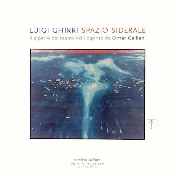Luigi Ghirri. Spazio Siderale. il Sipario del Teatro Valli Dipinto Da Omar Galliani Luigi Ghirri. Spazio Siderale. il Sipario del Teatro Valli Dipinto Da Omar Galliani