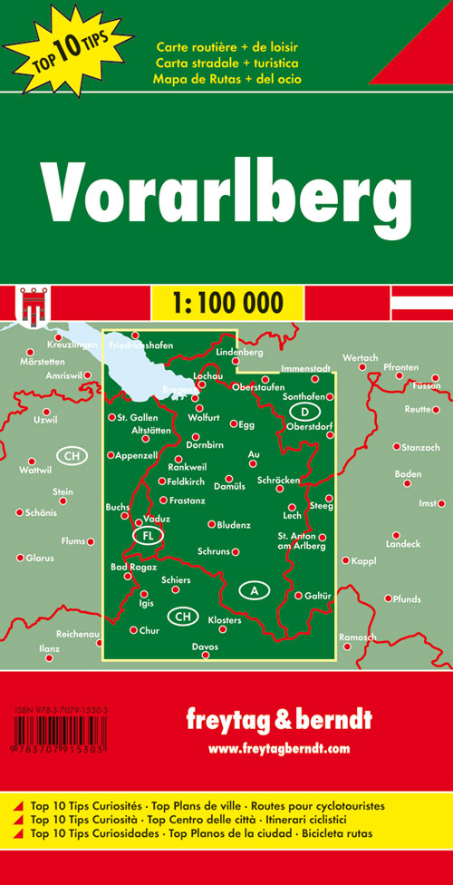 Vorarlberg 1:100.000. Vorarlberg 1:100.000.