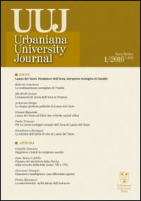 Urbaniana University Journal. Euntes Docete (2016). Vol. 1: Focus: Lanza del Vasto fondatore dell'arca-interprete teologico di Gandhi Urbaniana University Journal. Euntes Docete (2016). Vol. 1: Focus: Lanza del Vasto fondatore dell'arca-interprete teologico di Gandhi