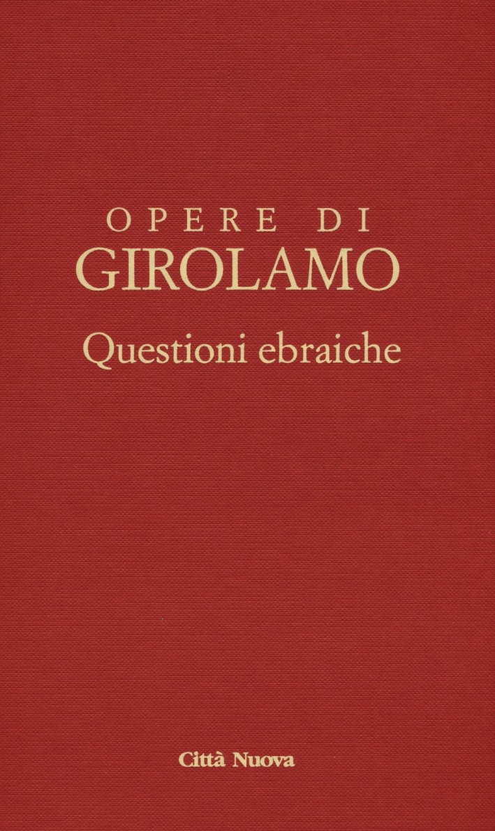 Questioni ebraiche. Vol. 2 Questioni ebraiche. Vol. 2