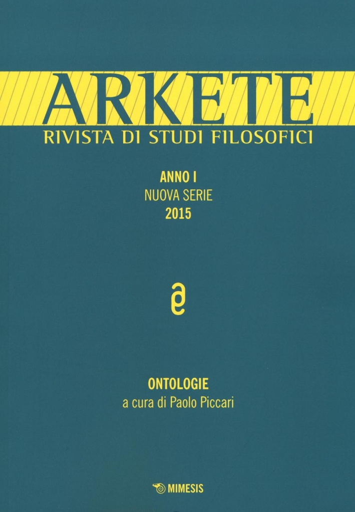 Arkete. Nuova serie (2015). Vol. 1 Arkete. Nuova serie (2015). Vol. 1