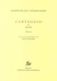 Carteggio. Vol. 2/3: 1930-1932