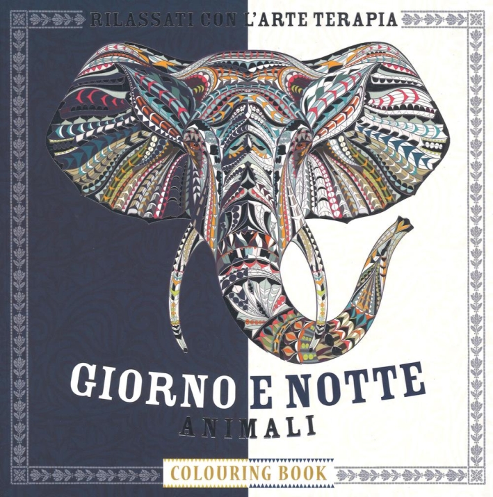 Giorno e notte animali. Colouring book Giorno e notte animali. Colouring book