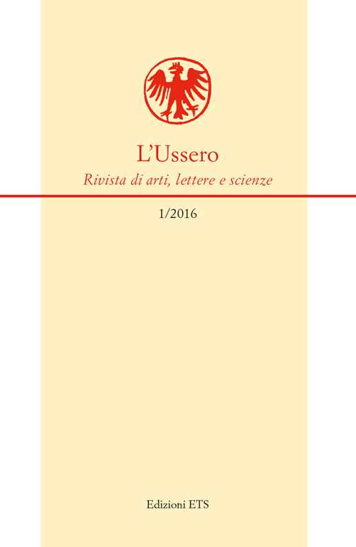 L'Ussero. Rivista di arti, lettere e scienze (2016). Vol. 2. L'Ussero. Rivista di arti, lettere e scienze (2016). Vol. 2.