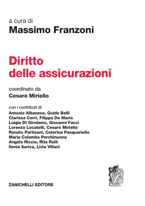Diritto delle assicurazioni Diritto delle assicurazioni