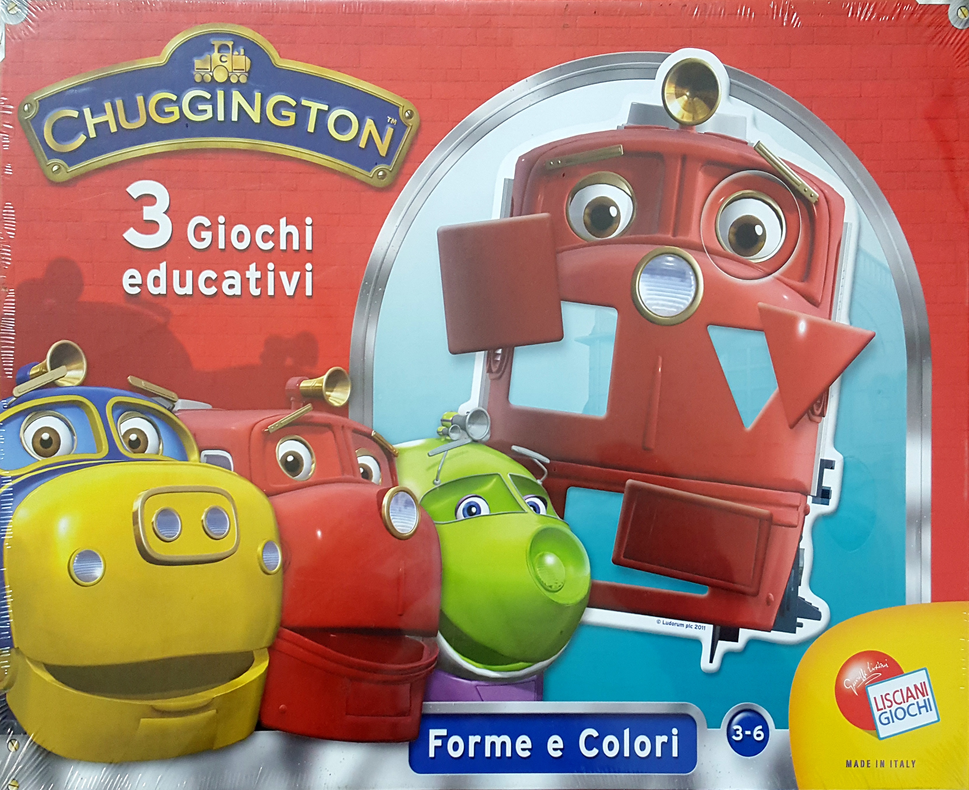 Chuggington Forme e Colori. 3 Giochi Educativi Chuggington Forme e Colori. 3 Giochi Educativi