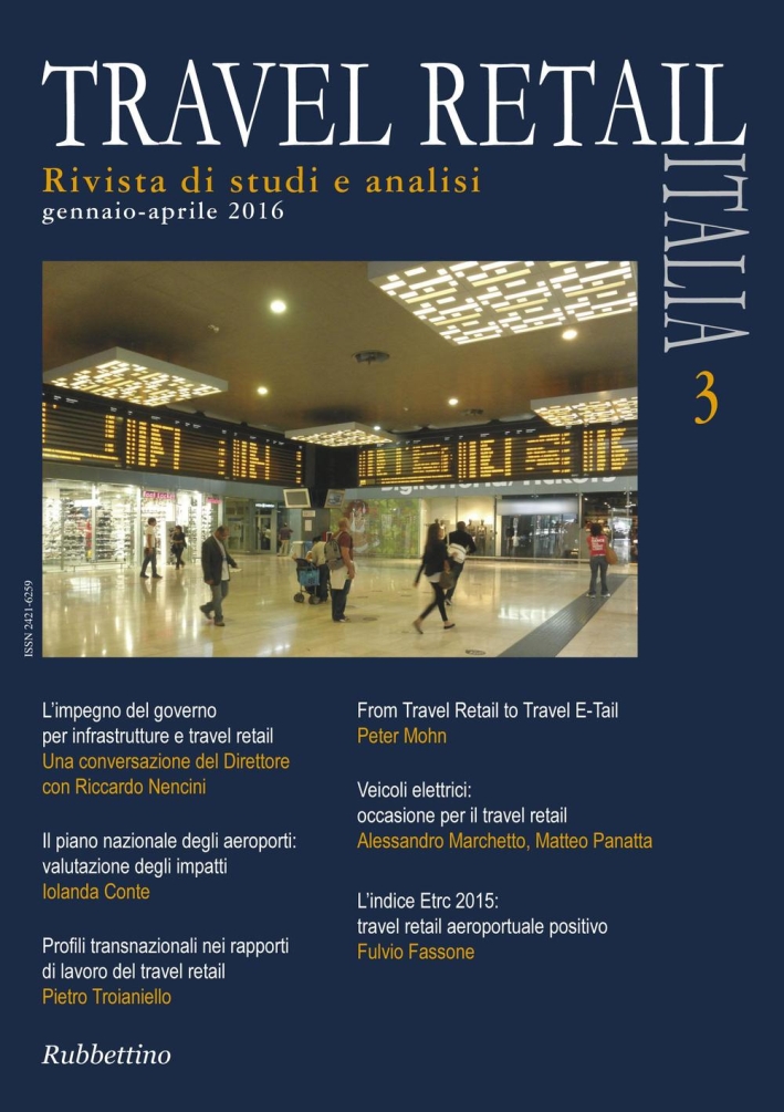Travel retail Italia (2016). Vol. 3. Travel retail Italia (2016). Vol. 3.