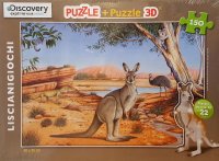 Puzzle 50x35cm + Puzzle 3D