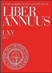 Liber annuus 2015. Ediz. italiana, inglese e tedesca Liber annuus 2015. Ediz. italiana, inglese e tedesca