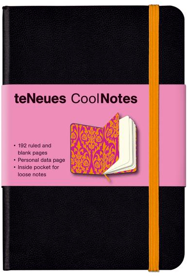 CoolNotes XL. Black/Victorian Orange CoolNotes XL. Black/Victorian Orange