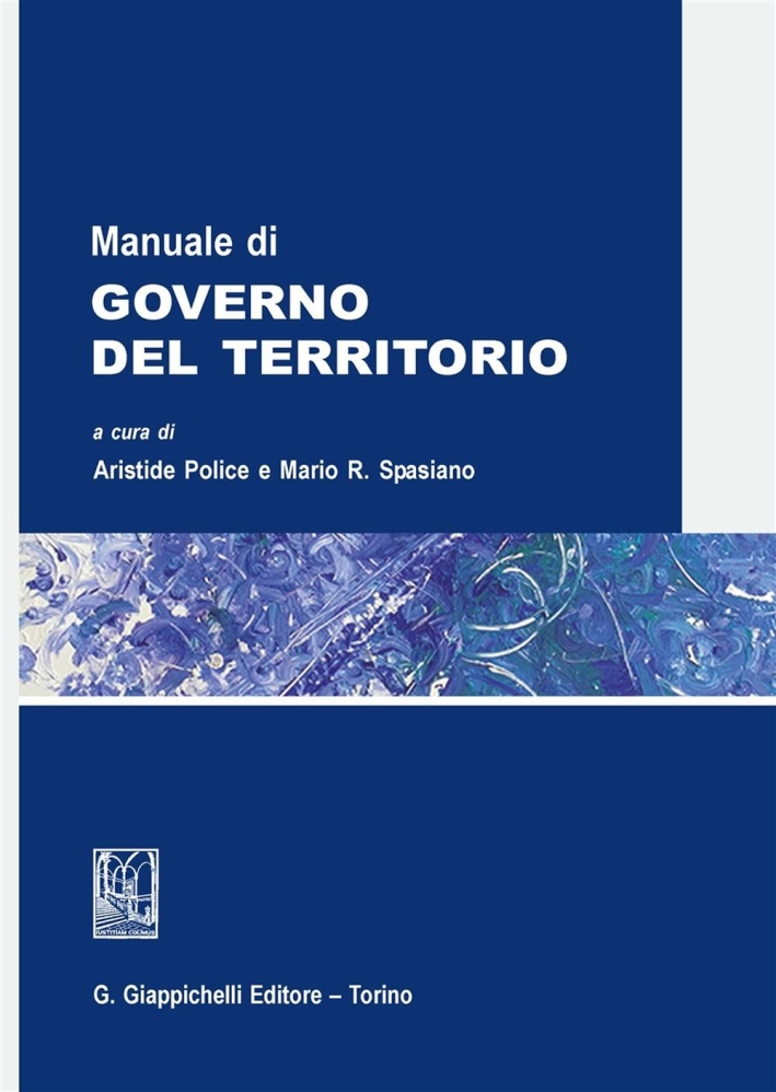 Manuale di governo del territorio Manuale di governo del territorio