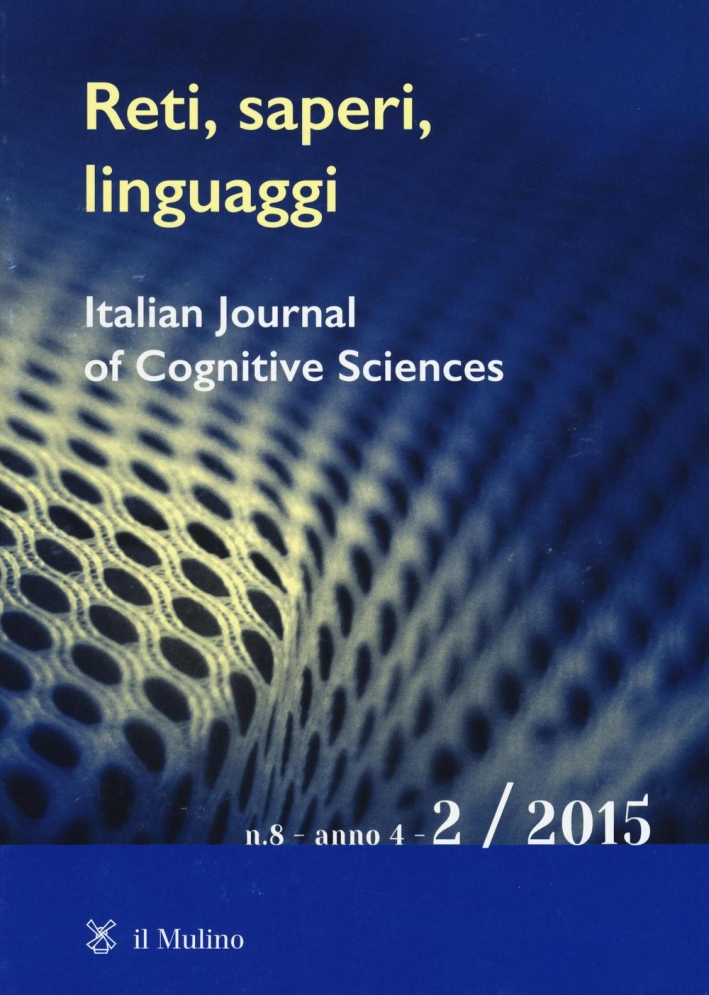 Reti, saperi, linguaggi (2015). Vol. 2. Reti, saperi, linguaggi (2015). Vol. 2.