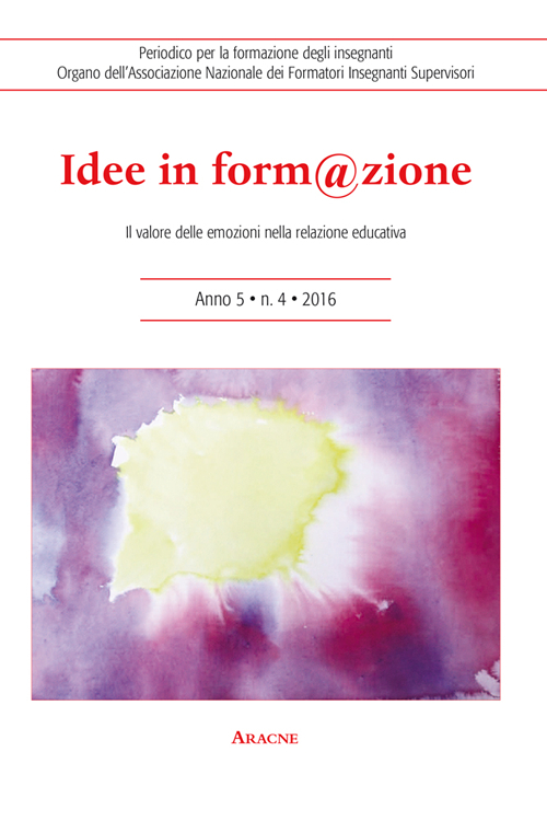 Idee in form@zione. Il valore delle emozioni nella relazione educativa Idee in form@zione. Il valore delle emozioni nella relazione educativa
