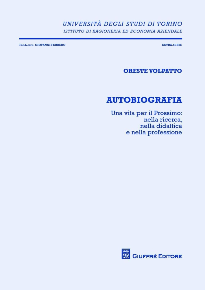 Autobiografia Autobiografia