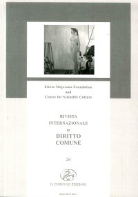 Rivista Internazionale di Diritto Comune. 26. 2015