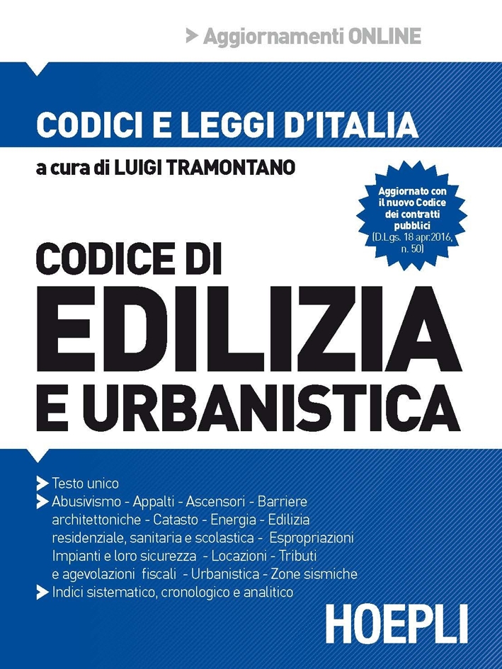 Codice di edilizia e urbanistica Codice di edilizia e urbanistica