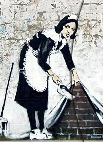 Banksy Camden Maid Magneto Journal, Large Banksy Camden Maid Magneto Journal, Large