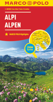 Alpi 1:800.000 Alpi 1:800.000