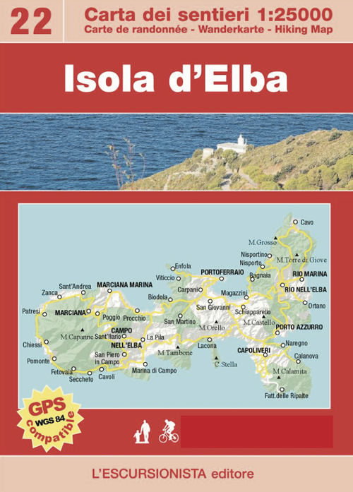 Isola d'Elba. Große Elba-Durchquerung. Con carta escursionistica 1:25.000 Isola d'Elba. Große Elba-Durchquerung. Con carta escursionistica 1:25.000