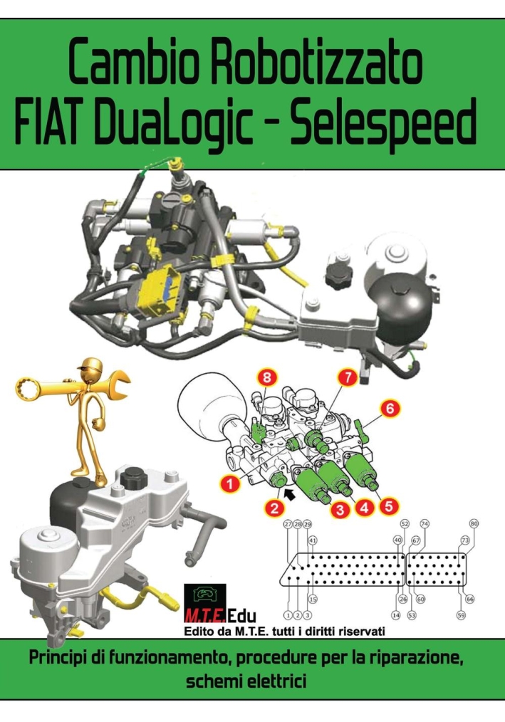 Cambio robotizzato FIAT DuaLogic-Selespeed. Principi di funzionamento, procedure per la riparazione, schemi elettrici Cambio robotizzato FIAT DuaLogic-Selespeed. Principi di funzionamento, procedure per la riparazione, schemi elettrici