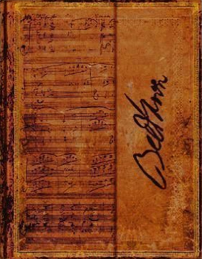 Beethoven Wrap Ultra Lined Journal. Quaderno Pentagrammato Ultra Beethoven Beethoven Wrap Ultra Lined Journal. Quaderno Pentagrammato Ultra Beethoven