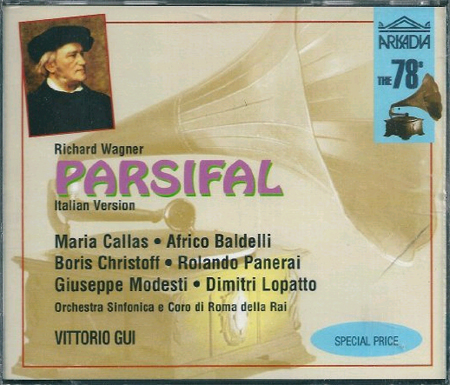 Parsifal. Richard Wagner 3CD. Parsifal. Richard Wagner 3CD.