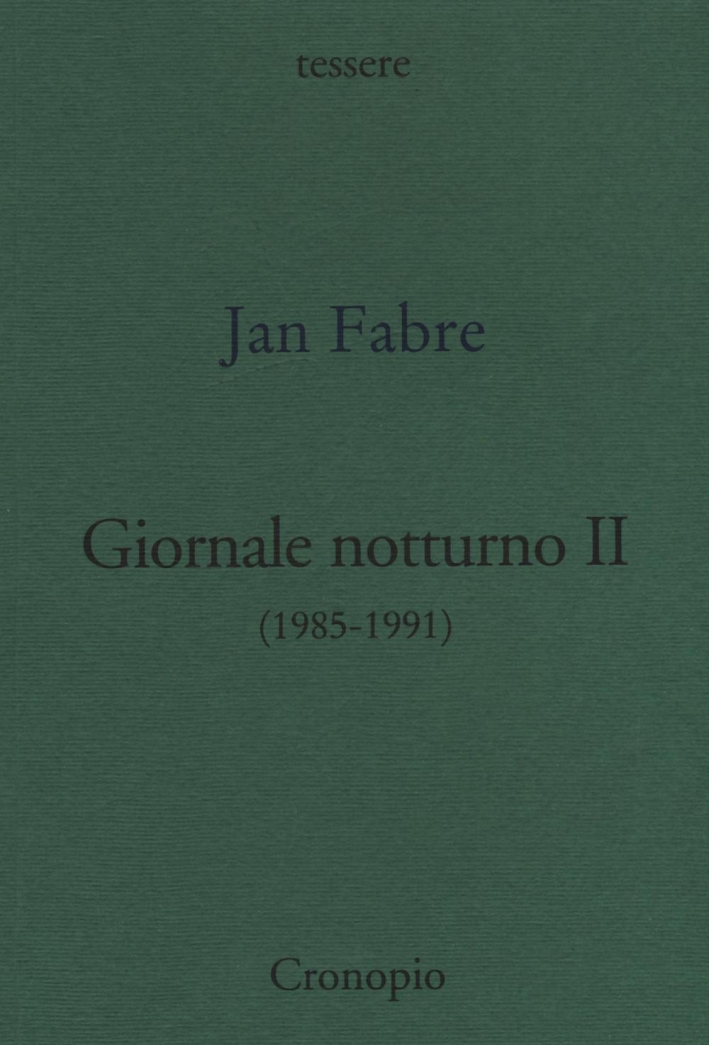 Giornale notturno (1985-1991). Vol. 2 Giornale notturno (1985-1991). Vol. 2