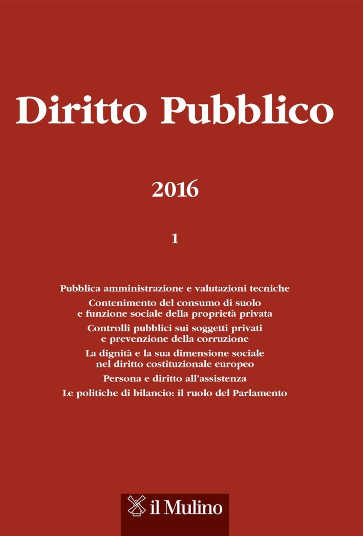 Diritto pubblico (2016). Vol. 1 Diritto pubblico (2016). Vol. 1