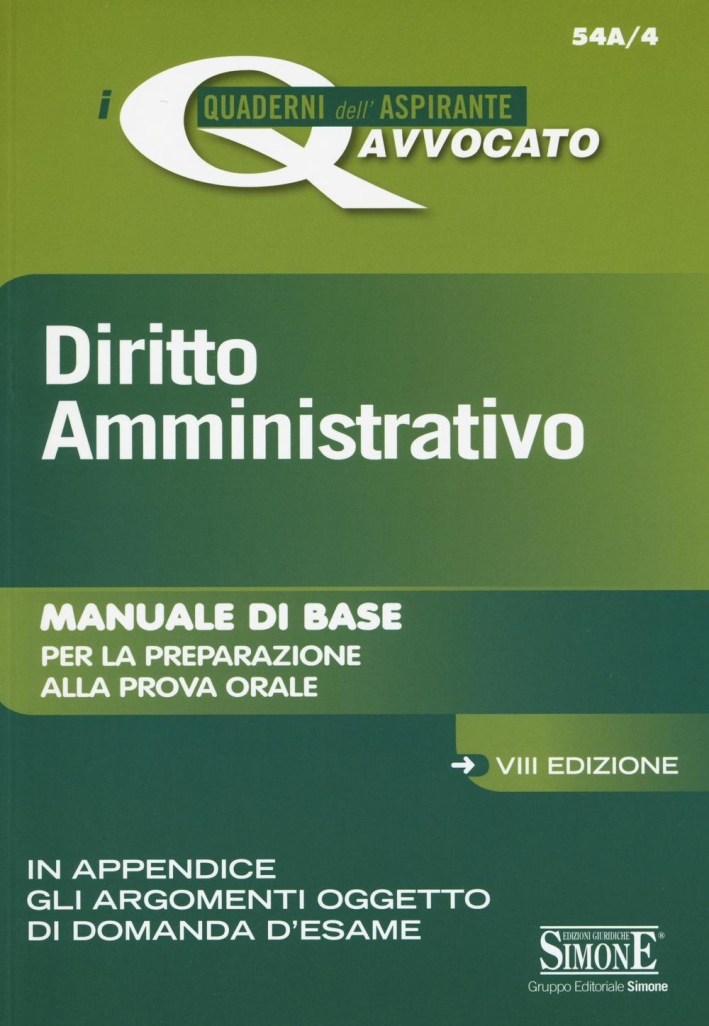 Diritto amministrativo Diritto amministrativo