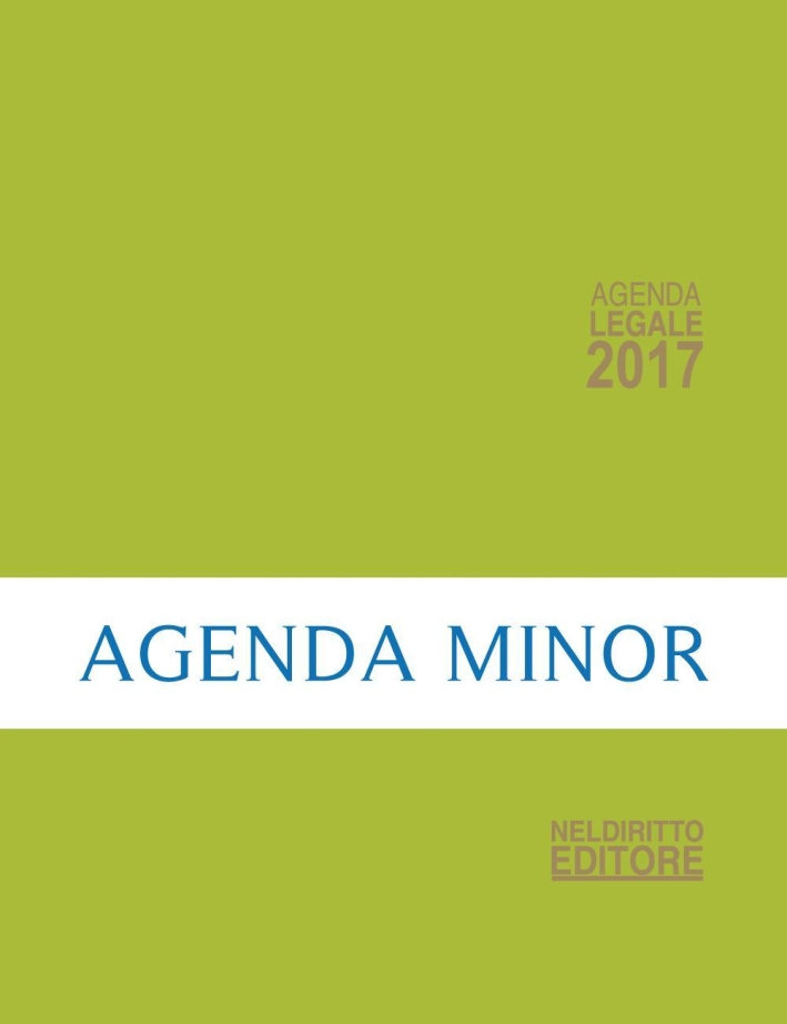 Agenda legale 2017 verde. Ediz. minore Agenda legale 2017 verde. Ediz. minore